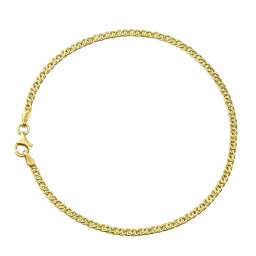 Silvego Zlatý pánský náramek Snail 2,5 mm - Y - PRZ0370BGY