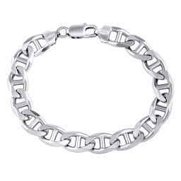 Silvego Masivní stříbrný náramek MARINE 10 mm - TTTMRB10