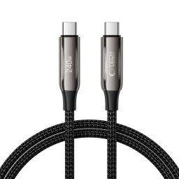 Tech-Protect UB10T UltraBoost Type-C Kabel 240W PD/QC 4.0 100cm – Černý