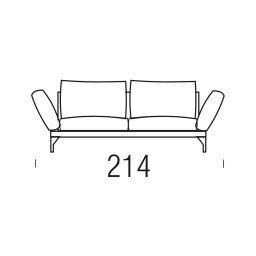 Beltá / Frajumar designové sedačky Asso 214cm