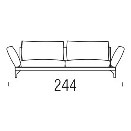 Beltá / Frajumar designové sedačky Asso 244cm
