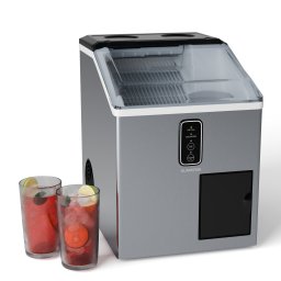 Klarstein Bullet Ice výrobník ledu, 15 kg ledu denně, Bullet & drcený led, Nerezová ocel