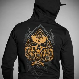mikina pánská HYRAW - ACE OF SKULL - W24-M20