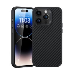 Kryt Benks MagClap ArmorPro MagSafe Kevlar 600D iPhone 15 Pro Max černý