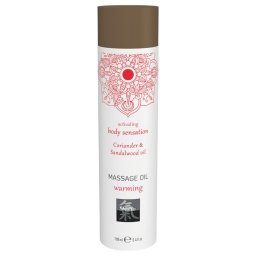 HOT - Shiatsu Warming - masn olej - koriandr-santlov devo 100 ml