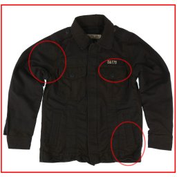 bunda pánská SURPLUS - HERITAGE VINTAGE - Black - POŠKOZENÉ - MY759