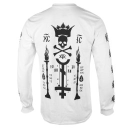 tričko pánské s dlouhým rukávem Patriarkh - White - NAPALM RECORDS - LS_8747
