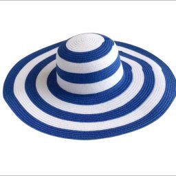 Gaira® Letní klobouk 70602, Barva modro-bílá