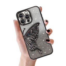 Tel Protect Butterfly Water pro iPhone 16 Pro - černý