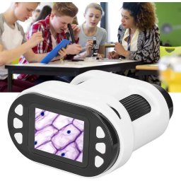Teleskop a mikroskop 2v1 dětský - 5-200x přiblížení - nahrávání na micro SD kartu