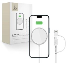 Tech-Protect QI15W-A44 - Bílá
