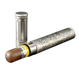 Gaira® Pouzdro na doutník 8023, Barva ocelová