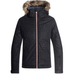 Roxy JET SKI GIRL EMBOSSED TRUE BLACK INDIE STRIPES EMBASS M