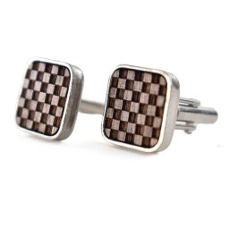 Gaira® Dřevěné manžetové knoflíčky 709113