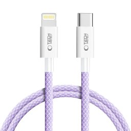 Lightning / USB-C kabel Tech-Protect UltraBoost Lite PD27W/3A 1m - Mauve