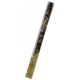 Japonské kaligrafické pero KOTO Gold Flowers černé 17,6 cm
