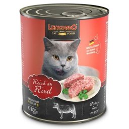 Leonardo s hovězím - konzerva pro kočky 800 g
