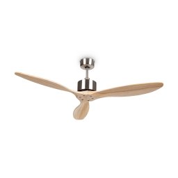 Klarstein Santa Elena stropní ventilátor 52" 9 060 m³/h 3 lopatky z pravého dřeva
