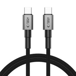 USB-C kabel Tech-Protect UltraBoost DNA Type-C PD60W/3A 1m Iron Grey