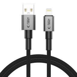 USB-A/Lightning kabel Tech-Protect UltraBoost DNA 15W/2,4A 1m Iron Grey