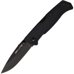 Cold Steel nůž zavírací AIR LITE hladké ostří ČERNÝ