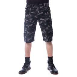 kraťasy pánské Vixxsin - COMRAD - GREY CAMO - POI845