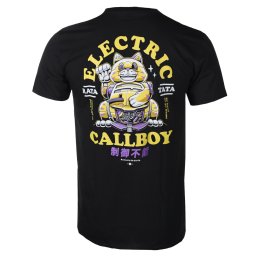 tričko pánské Electric Callboy - Ratatata Lucky Cat - Black - 51195200