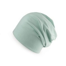 Bavlněná čepice / nákrčník unisex, barva 55 mentolová čepice