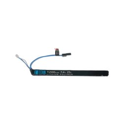 TITAN akumulátor Li-Pol 7,4V 1200mAh, 25C (Tamiya) - Stick (AK)