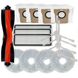 HEPA filtry, kartáče, mopy, sáčky pro XIAOMI Robot Vacuum X20 PRO, Robot Vacuum X20 Max, sada 16ks