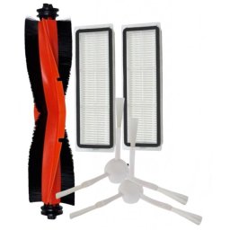 Filtry a kartáče pro XIAOMI Robot Vacuum X20 PRO, Robot Vacuum X20 Max, sada 5ks