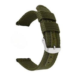 Gaira® Řemínek na hodinky Army 3320 zelený, Šířka řemínku 24 mm