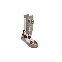 Beta ponožky RACING bílé/šedé 38-40