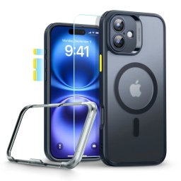 ESR Classic Pro Set HaloLock MagSafe iPhone 16 - Frosted Black