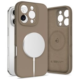 Tech-Protect Liquid Silicone MagSafe iPhone 16 Pro Max - Chocolate Brown