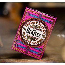 hrací karty The Beatles - Pink Version - T11-BEATLES-CARDS-PINK-T11