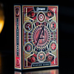 hrací karty Avengers - The Infinity Saga - Red Version - T11-AVENGERS-DECK-RED