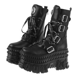 boty NEW ROCK - CRUST NEGRO, FIRE CASCO NEGRO - M.WALL373-C28