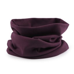 Bavlněná čepice / nákrčník unisex, barva 54 fialová temná nákrčník