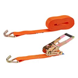 KesTek Upínací popruh s ráčnou a hákem dvoudílný 8 m x 50 mm / 4 T 40209KT