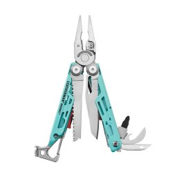 Leatherman kleště multifunkční skládací SIGNAL AQUA STAINLESS