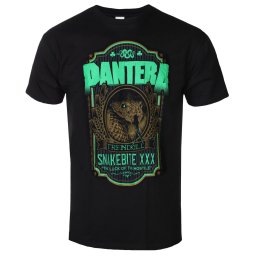 tričko pánské Pantera - Snakebite XXX Label - ROCK OFF - PANTS21MB