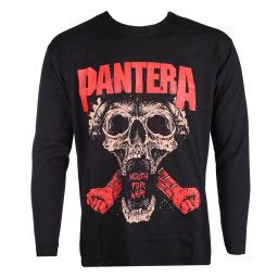 tričko pánské s dlouhým rukávem Pantera - Mouth For War - ROCK OFF - PANLST25MB