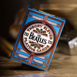 hrací karty The Beatles - Blue Version - T11-BEATLES-CARDS-BLUE-T11