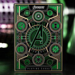 hrací karty Avengers - The Infinity Saga - Green Version - T11-AVENGERS-DECK-GREEN