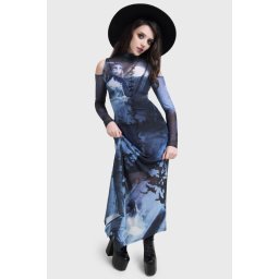 šaty dámské KILLSTAR x CORPSE BRIDE - Emily In The Night - Black/Blue - KSRA012408