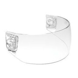 Hokejové plexi Bauer Pro Clip Straight Med Clear (1050354) čirá