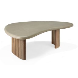 Ethnicraft designové zahradní konferenční stoly Boomerang Outdoor Coffee Table Small