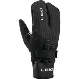 Běžkařské rukavice Leki CC Thermo Shark Lobster (2+2) 6 black