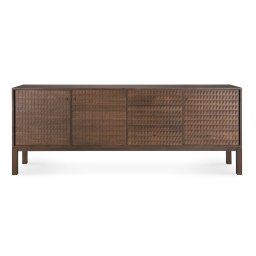Ethnicraft designové komody Sono Sideboard - 3 doors/ 3 drawers